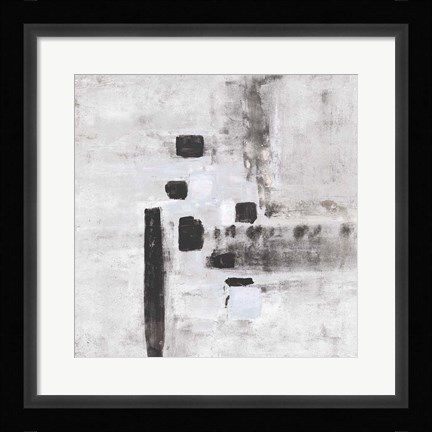 Framed Cloudy Mist I Print