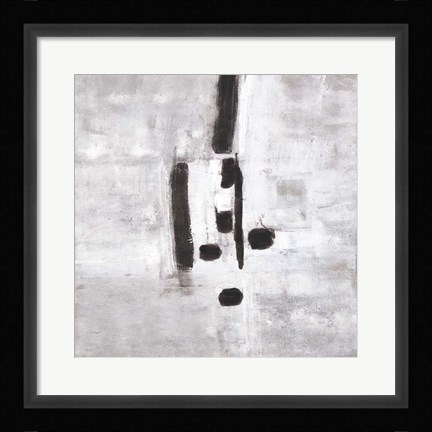 Framed Cloudy Mist II Print