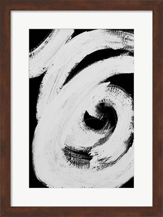 Framed Loosely Intertwined I Print