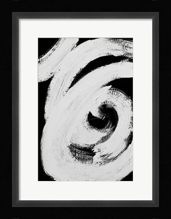 Framed Loosely Intertwined I Print