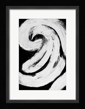 Framed Loosely Intertwined II Print