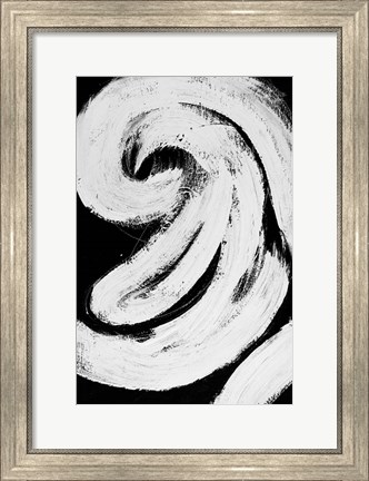 Framed Loosely Intertwined II Print