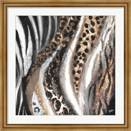Framed African Touch Square Print