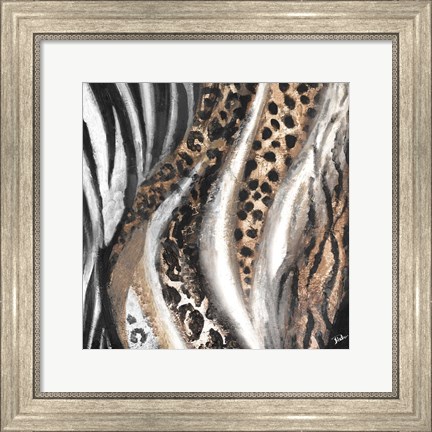 Framed African Touch Square Print