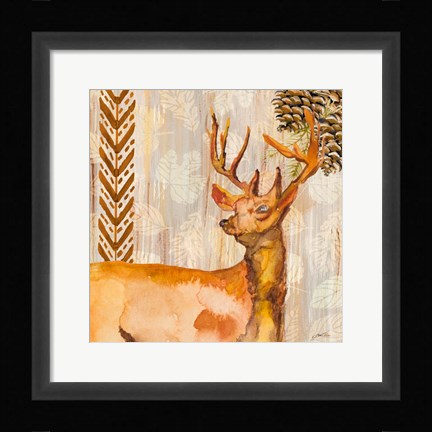 Framed Nature Trails I Print