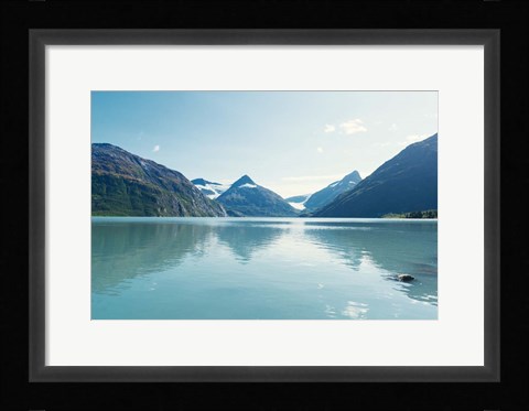 Framed Pristine Scenic Alaska Print