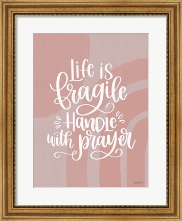Framed Handle with Prayer Print