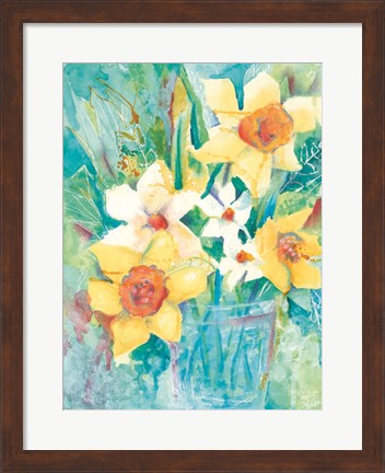 Framed Spring Bouquet Print
