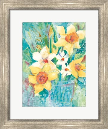 Framed Spring Bouquet Print