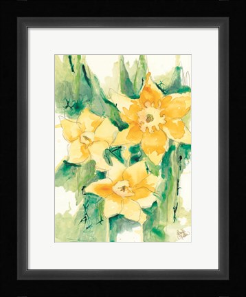 Framed First Blooms Print