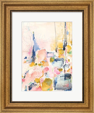 Framed Spring Abstract Print