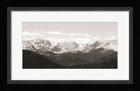 Framed Estes Park Peaks Print