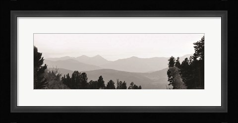 Framed Arapaho National Forest Print