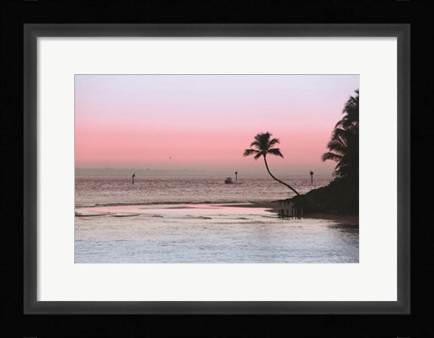 Framed Cotton Candy Sunset Print