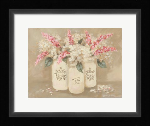 Framed Thankful to be so Blessed Print