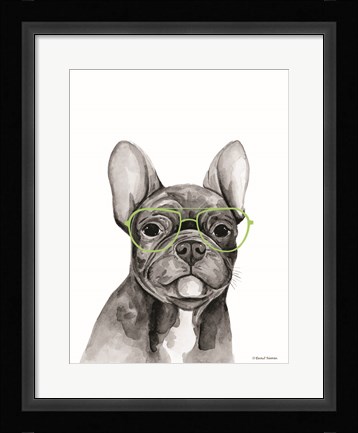 Framed Smart Dog Print