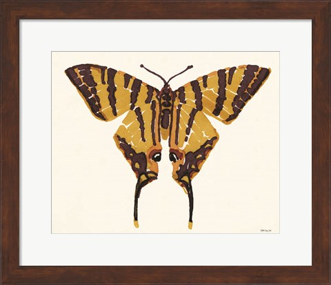 Framed Papillon 2 Print