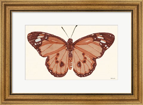Framed Papillon 3 Print