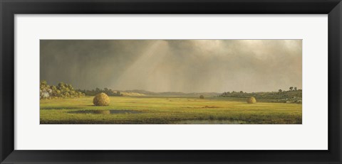 Framed Sun and Rain Print