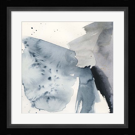 Framed Winter Current I Print