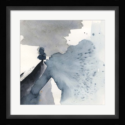 Framed Winter Current IV Print