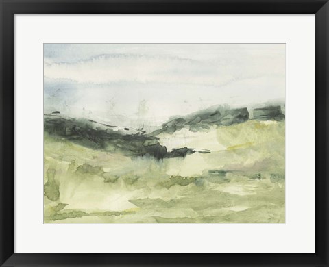 Framed Hill Scramble II Print
