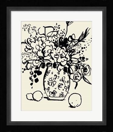 Framed Matisse's Muse Still Life II Print