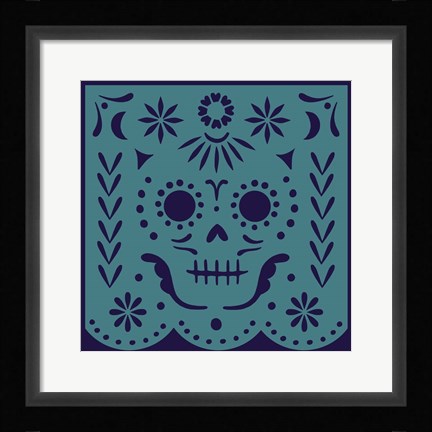 Framed Calaveras IV Print