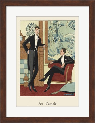 Framed Men&#39;s Fashion IV Print
