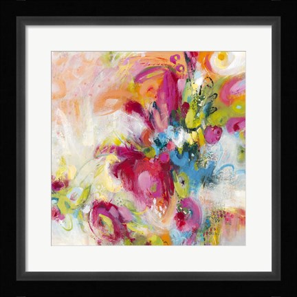 Framed Let's Bounce Print