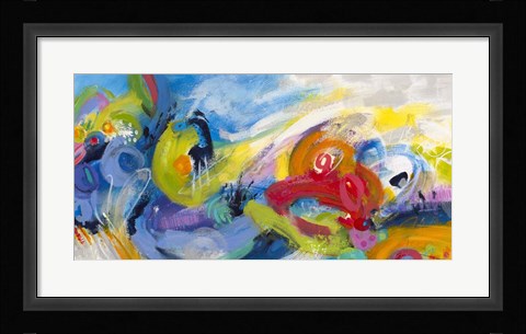 Framed Racing Forms Print