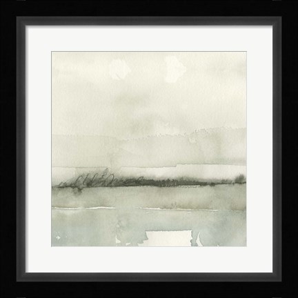 Framed Winter Reflections III Print