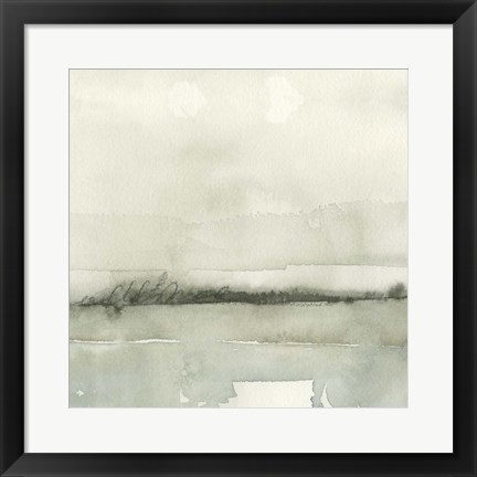 Framed Winter Reflections III Print