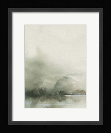 Framed Heavy Fog I Print