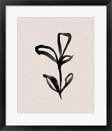 Framed Autumn Gesture III Print