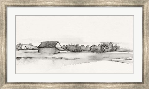 Framed Wyeth Barn I Print