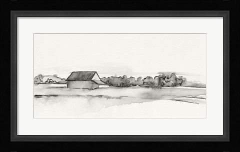 Framed Wyeth Barn I Print