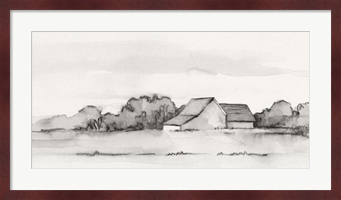 Framed Wyeth Barn II Print