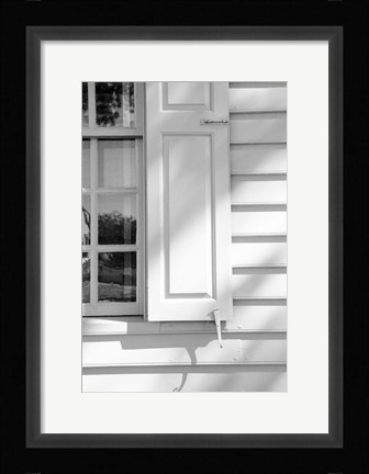Framed Black &amp; White Windows &amp; Shadows II Print