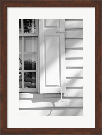 Framed Black &amp; White Windows &amp; Shadows II Print