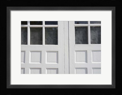 Framed Black &amp; White Windows &amp; Shadows III Print