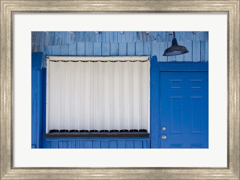 Framed Beachtown Blues VI Print