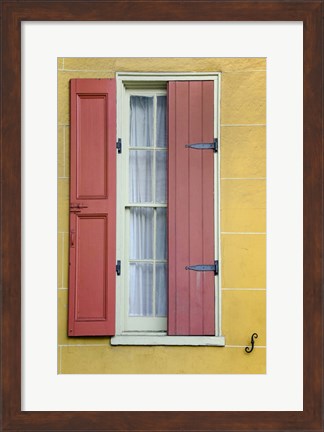 Framed Pastel Windows II Print