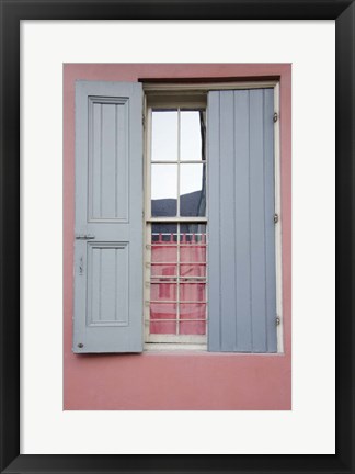 Framed Pastel Windows III Print