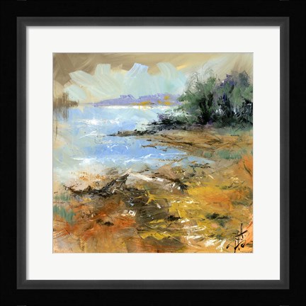 Framed Nevern Lights II Print