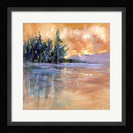 Framed Nevern Lights III Print