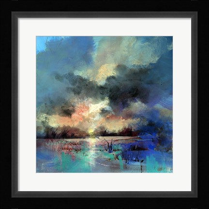 Framed Late Evening Print