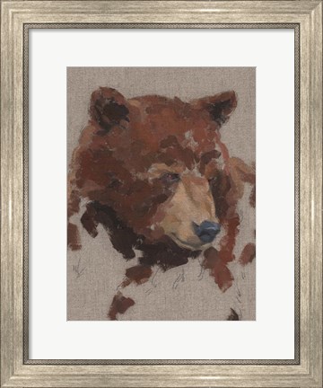 Framed Big Bear I Print