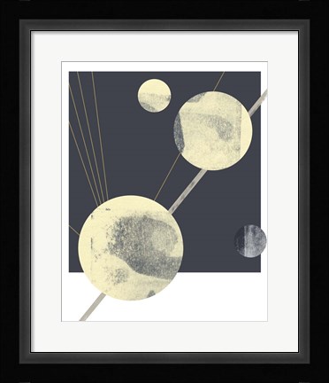 Framed Planetary Weights IV Print