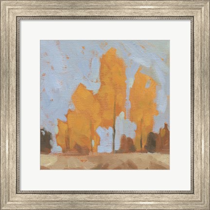 Framed Golden Seasons II Print